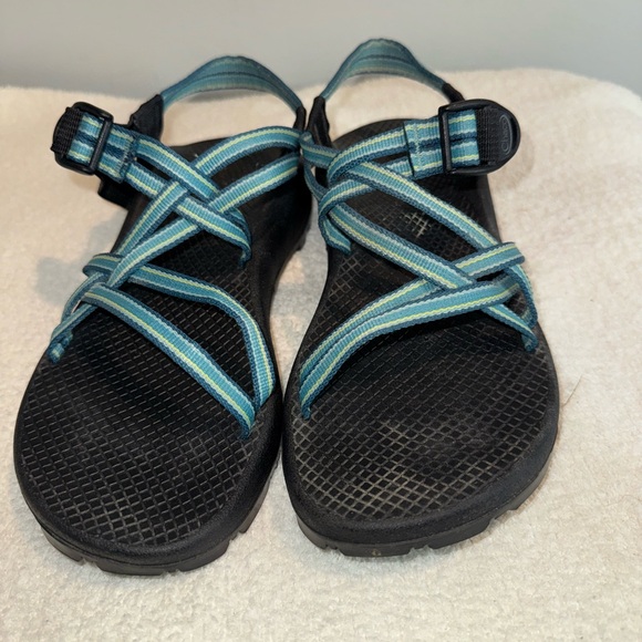 Chaco Women's Sandals - Black and Blue - Picture 2 of 5